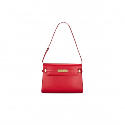 YSL MANHATTAN SHOULDER BAG IN BOX SAINT LAURENT LEATHER 57927142827932 (29*20*7.5cm)